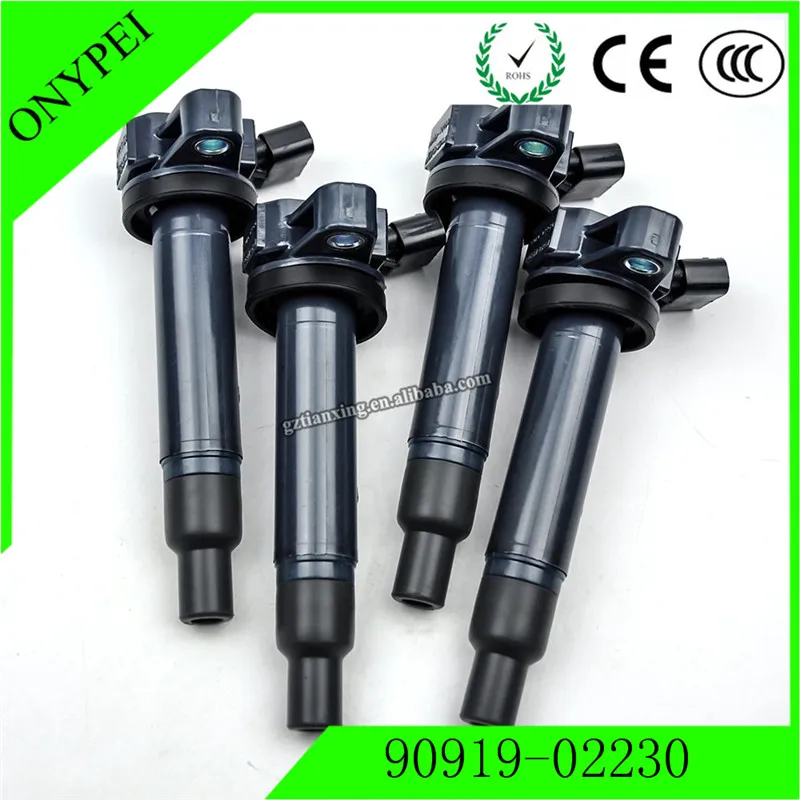 4 X 90919-02230 Ignition Coil For Lexus GS430 LS430 LX470 Toyota Land Cruiser 9091902230