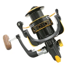 Ограниченная по времени скидка Рыболовная катушка металлическая Катушка спиннинговая катушка металлическая ручка рыболовные катушки