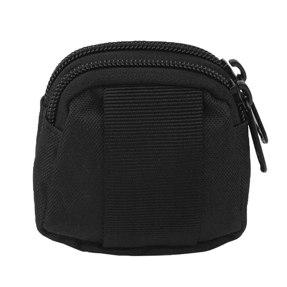 AIRSOFTPEAK тактический EDC нейлоновый чехол 800D водонепроницаемый походный инструмент Аксессуары тактические Подсумки поясные охотничьи сумки на открытом воздухе - Цвет: BK