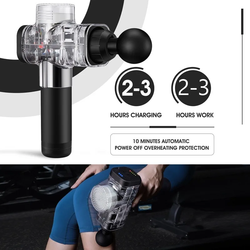 Phoenix A2  Muscle Massage Gun Deep Tissue Massager Therapy  Vibrator Box Portable  Slimming Shaping Pain Relief