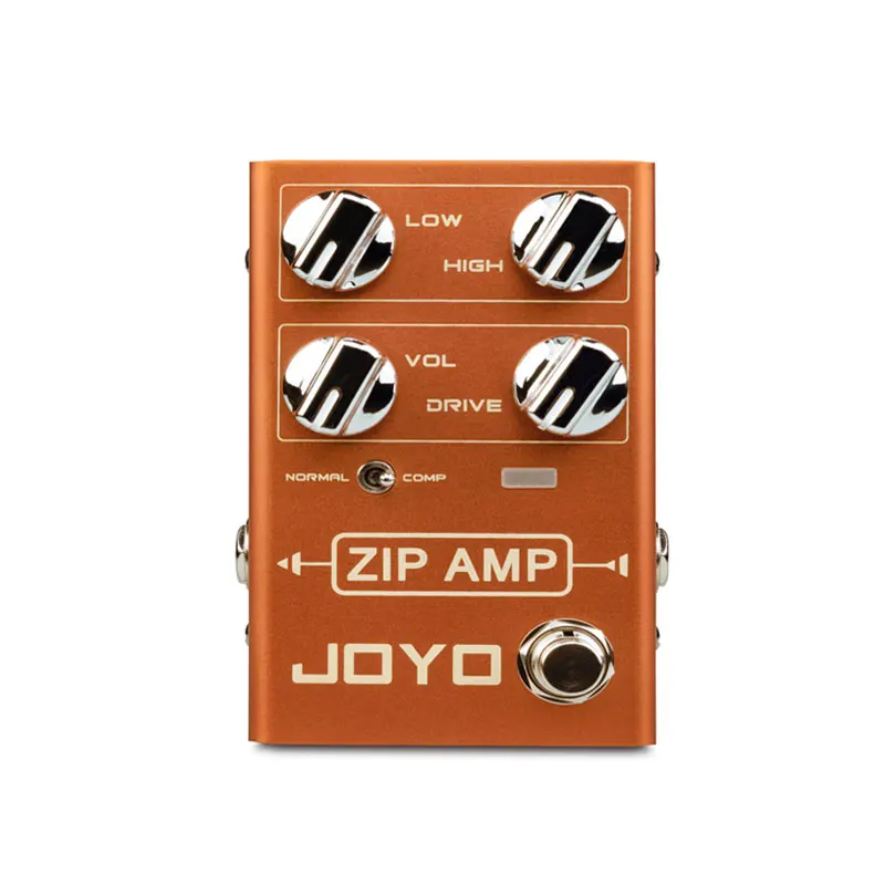 JOYO R 04 ZIP AMP Педаль для гитарного эффекта овердрайв рокера сильное сжатие Overdrive