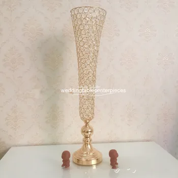

65cm Metal Gold Flower Vases Decorative Modern Vase Wedding Centerpieces For Wedding Decoration,Table Centerpiece Decoration