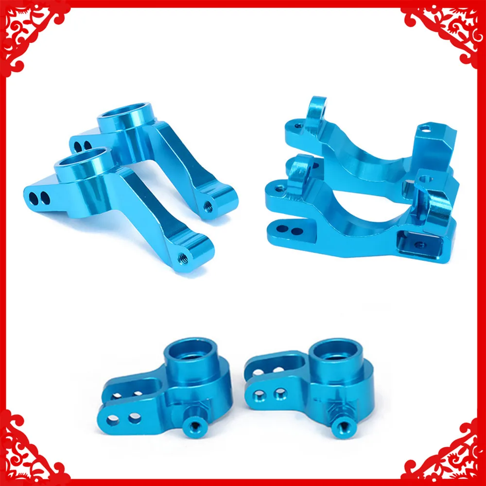 SLA002 Steering Hub Carrier L//R FIT TRAXXAS SLASH 4X4 1//10 Upgarde Truck