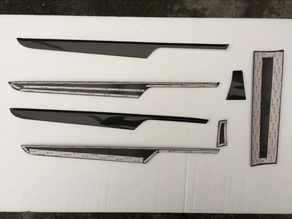 Macan Carbon Fiber Car Interior Mouldings sticker trim 2014-2018 Auto Styling