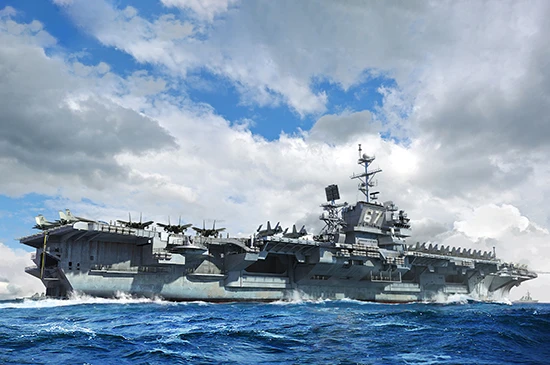 trumpeter 1/700 06716 USS John F. Kennedy CV-67 model kit | Игрушки и хобби
