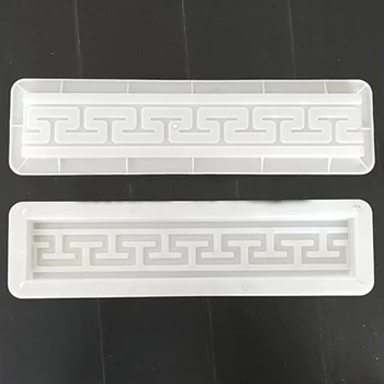 

3D Carving Anti-Slip Concrete Plastic Paving Molds Cement Antique Brick Square Garden Path Making Brick Paving Mould