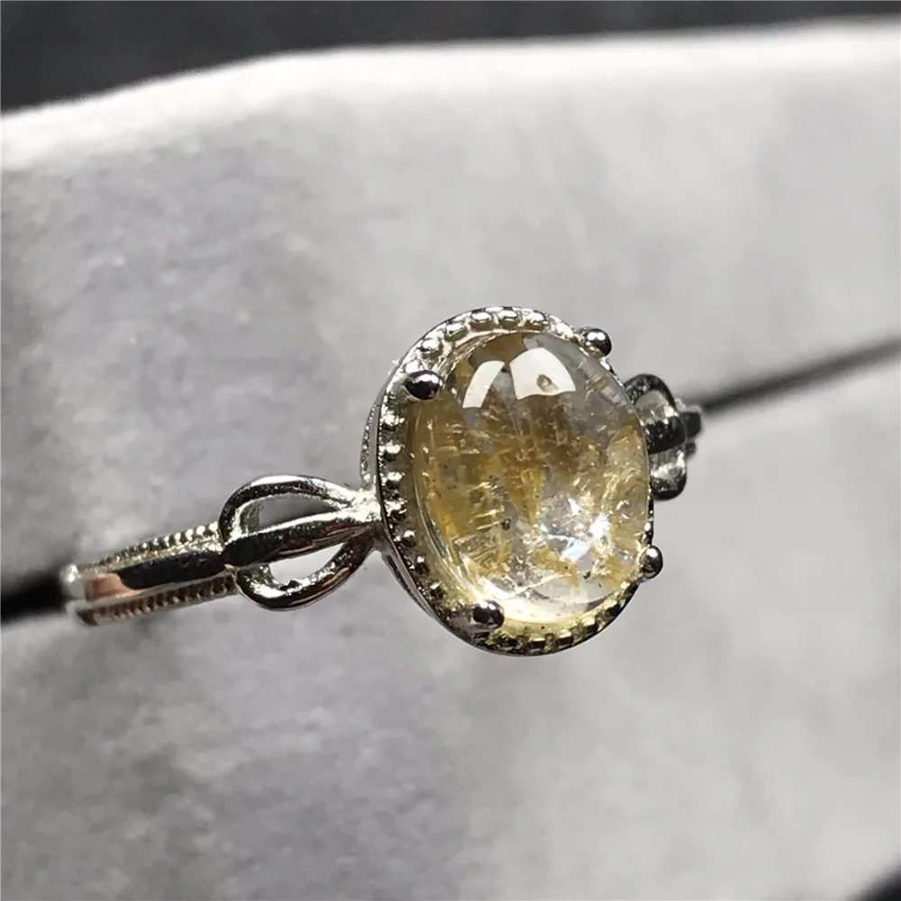 Gold Rutilated Quartz Ring (13)
