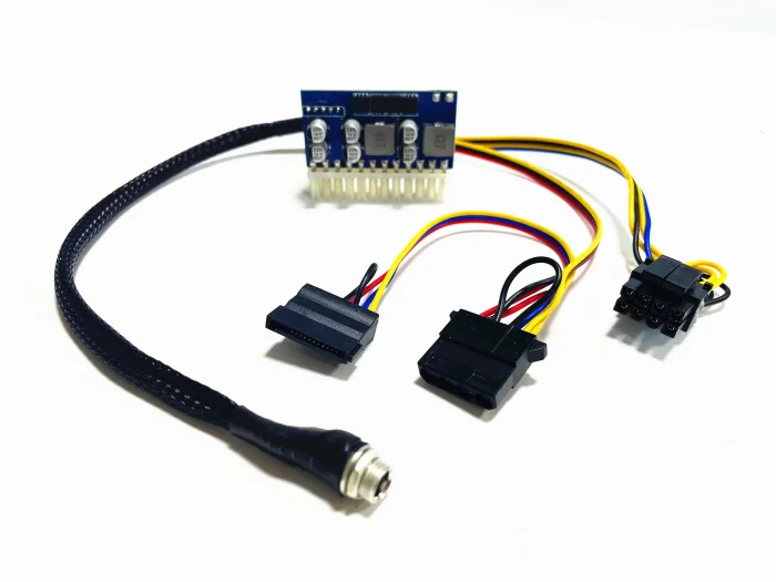 Macho Entrada Dc-atx Pico Psu Pico Atx Interruptor Mineração Psu 24pin Mini Itx dc Atx Fonte de Alimentação Alta Qualidade Dc-atx160w 12v 6pin - Imagem 4