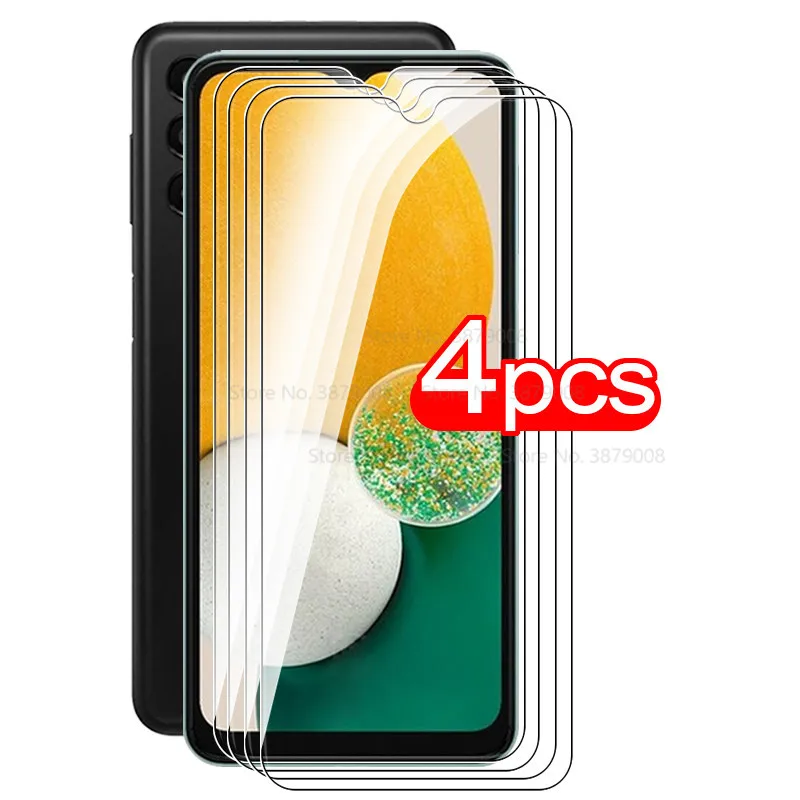 Vetro Originale Per Samsung Galaxy A13 5G Pellicola Protettiva 4 Pezzi Vetro Temperato Samsung Samsung A13 A 13 13A Pellicola Salvaschermo