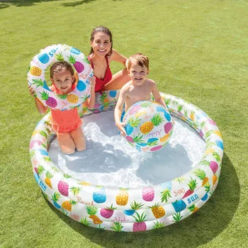 

Rainbow Baby Inflatable Round Swimming Pool for 0-3 Years Old PVC Float Accessories Kids Pscina Para Piscine Gonflable Alberca