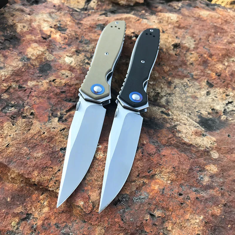 Zt 0640 G10 Ручной Карманный складной нож CPM20CV спасательный походный Тактический