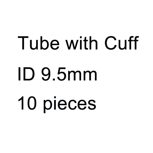 ID 9.5mm 10pieces 10 шт одноразовые ПВХ стерильные оральные носовые эндотрахеальные трубки с манжетами ветеринарные принадлежности - Цвет: ID 9.5mm 10pieces