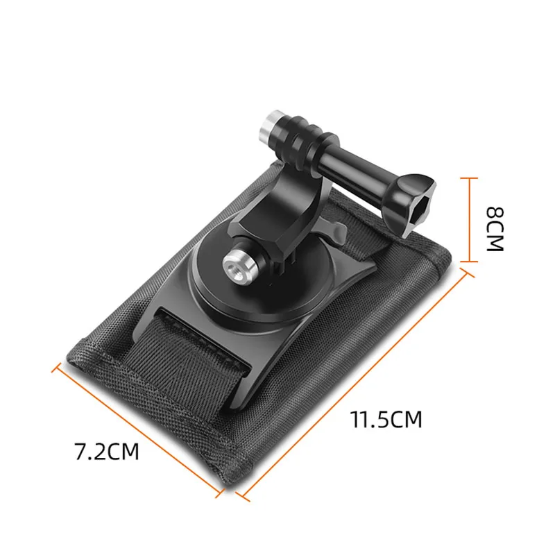 Плечевой ремень Рюкзак Пряжка Кронштейн держатель адаптер подставка для GoPro Hero 8 7 6 5 SJCAM H9 YI 4K Экшн-камера аксессуары набор
