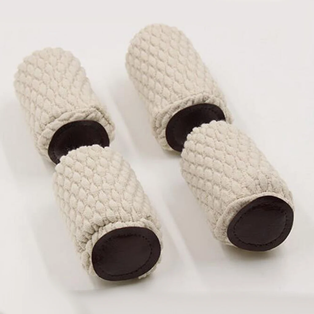 

4-Pack Chair Leg Socks Knitting Furniture Feet Sock Floor Protector Table Desk Pads