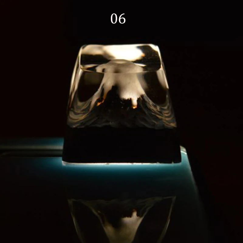 Колпачки для механической клавиатуры OEM R4 с пейзажной смолой ESC колпачки клавиш