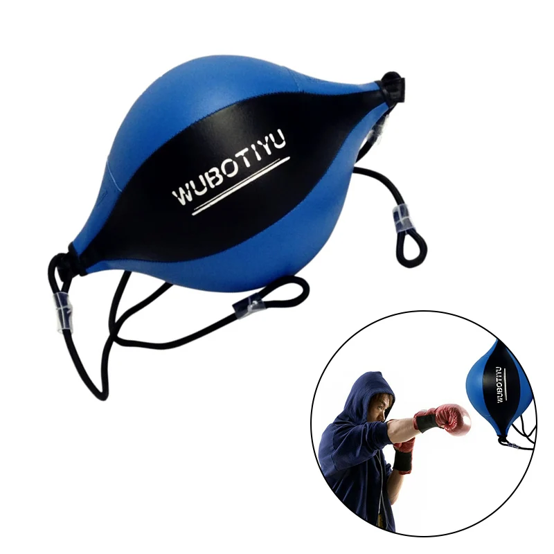 

Boxing Reflex Speed Punch Ball MMA Sanda Boxer Raising Reaction Force Hand Eye Training Set Stress Gym Boxing Muay Thai Exercise