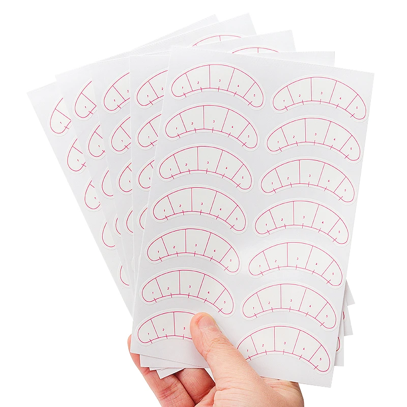 Eyelash Mapping Stickers Under Eye Positioning Tips Sticker Lashes Extension Practice Eye Pads Paper Patches Tools eyelash patch eyelash pads eyelash patches eyelash accessories eyelash extension supplies 70 Pairs