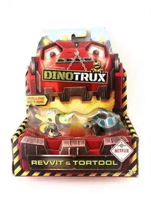 With Original Box Dinotrux Dinosaur Truck Removable Dinosaur Toy Car Mini Models New Children's Gifts Dinosaur Models 4