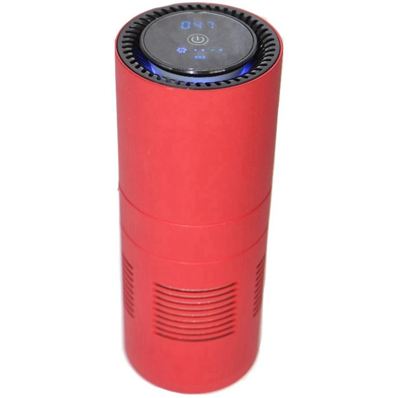 

EAS-Mini Car Air Purifier Aroma Diffuser Hepa Filter Air Purifier Pm2.5 Sensor Remove Formaldehyde Dust For Home Office Car Supp