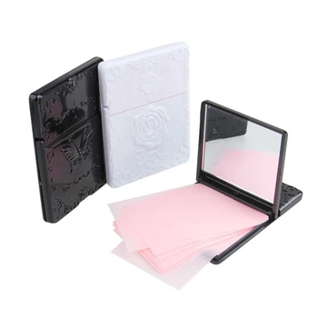 

1Pack=50pcs Protable Facial Absorbent Paper Oil Control Wipes Green Tea Absorbing Sheet Matcha Oily Face Blotting Matting Tissue