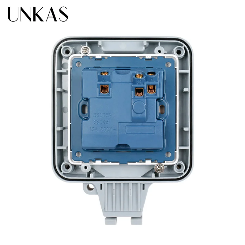 UNKAS IP66 погодозащищенная Водонепроницаемая наружная настенная электрическая
