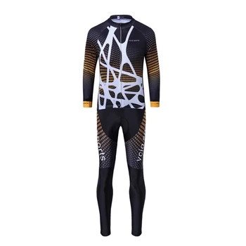 

2019 explosion models autumn and winter warm wool riding suit long suit bike suit spring and summer riding suit