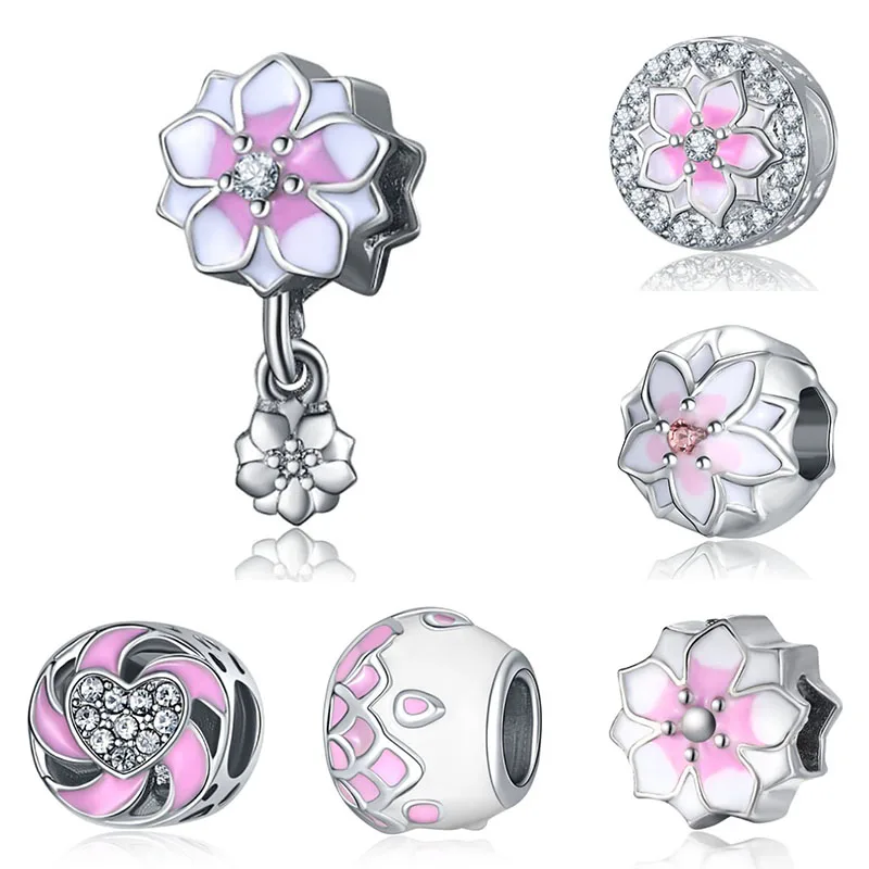 Шармы для браслета Joyas De Plata оригинальные разделительные бусины изготовления