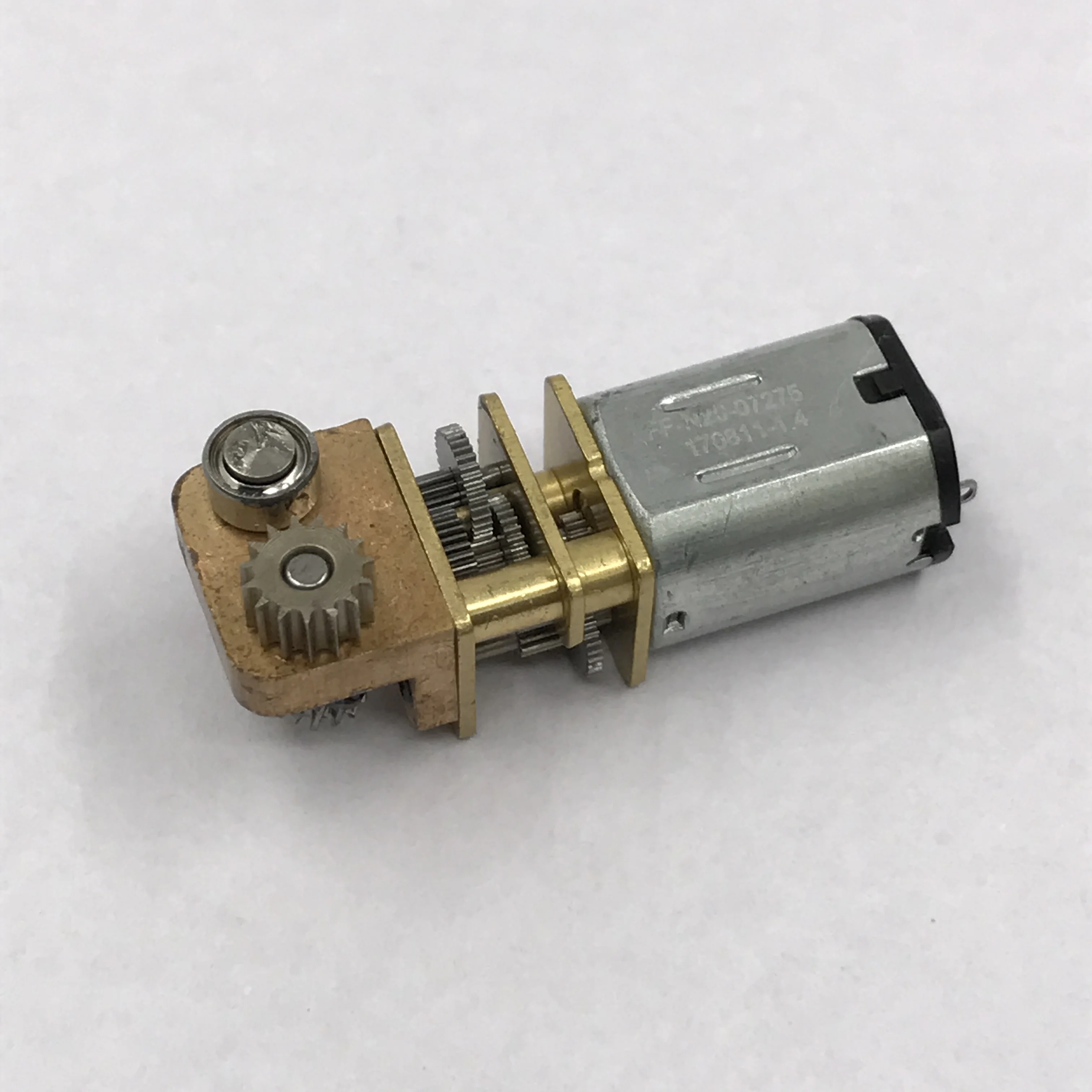 

N20 Right Angle Micro Mini Full Metal Gear Box Motor DC 3V-6V 3RPM-6RPM for 3D Printing Pen
