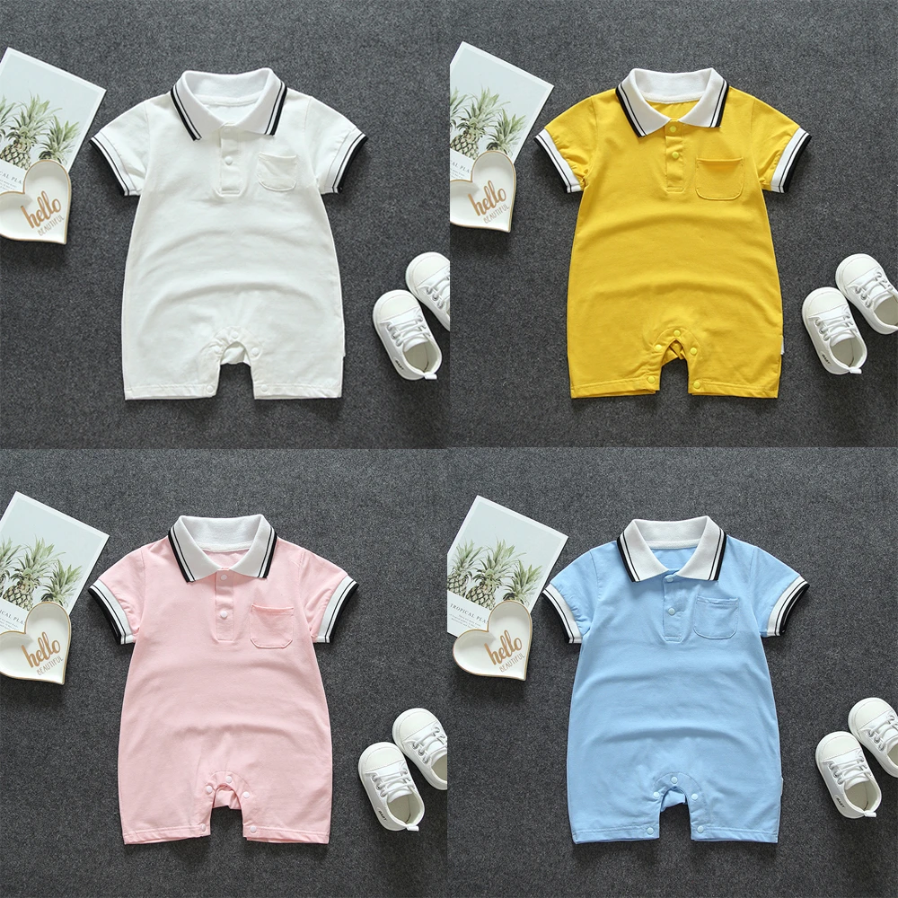 infant girl polo onesies