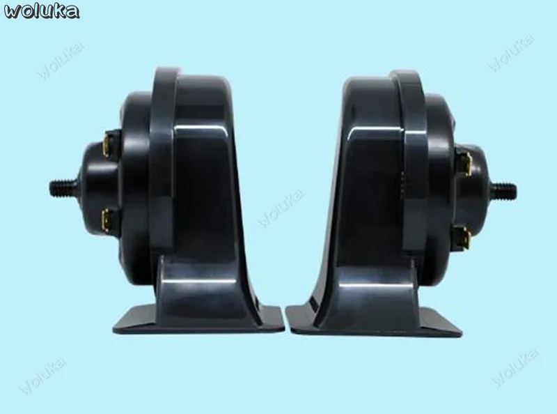 Snail horn car waterproof whistle super loud high and low double tone a pair 12V CD50 Q04