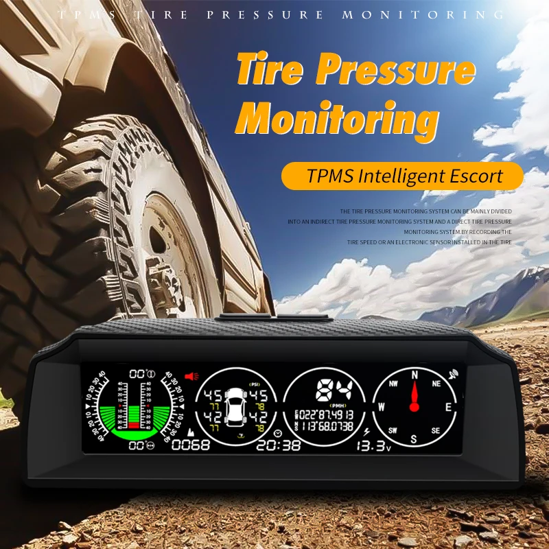 Gps Tpms速度傾斜計傾斜計車コンパスピッチ傾斜角分度器カーhudヘッドアップディスプレイ Portalrealcar Com Br