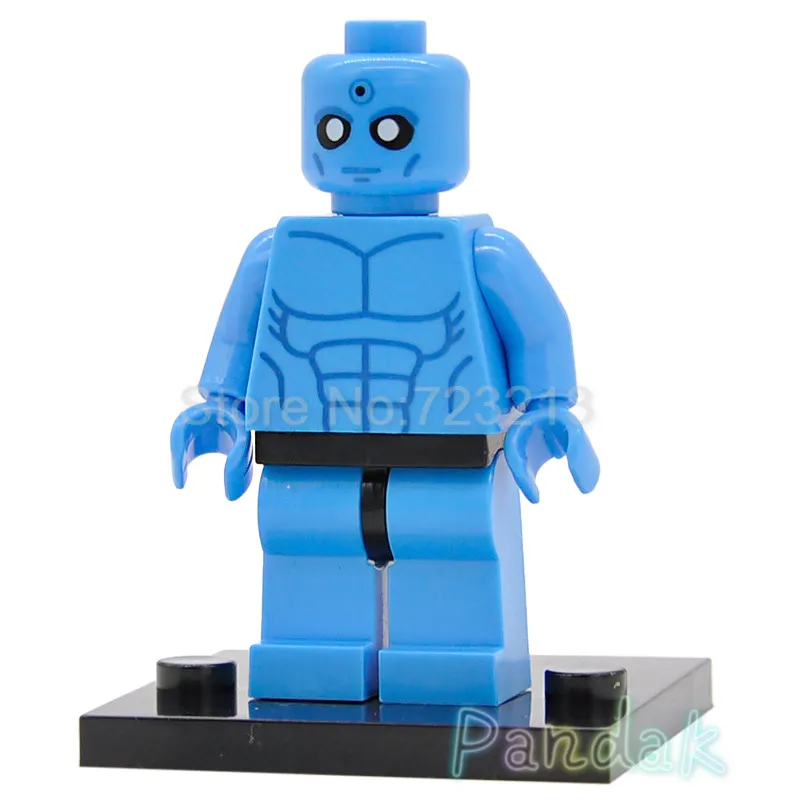 Одиночная DC Watchmen рисунок Rorschach Ночная Сова Фараон Шелковый призрак комик доктор Манхэттен строительные блоки супер игрушки в виде героев