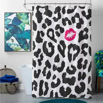 

Funny Shower Curtains for Men Marvel Safari,Single Tree at Dreamy African Sunset with Dark Dramatic Clouds on The Sky Art,Green