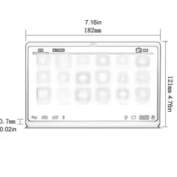 

Q8 7-inch 512M RAM 8GB 720P WiFi Windows Business tablet Quad-core 10.5mm thickness Bluetooth 2.0 Wi-Fi Tablet PC