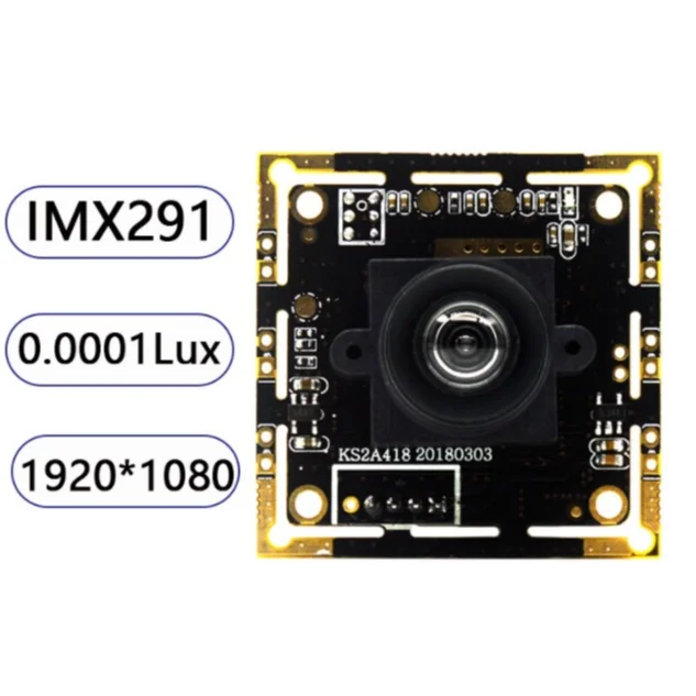 Датчик IMX291 2MP Starlight модуль камеры с низким освещением 1080P 60fps контрольные ворота