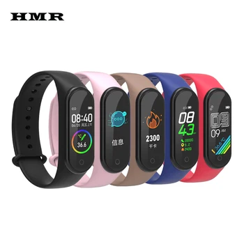 

Women Men Kids Fitness Bracelet Smart Band Bluetooth Wristband Heart Rate Monitor Pedometer Color Watch Smartband Sport Tracker