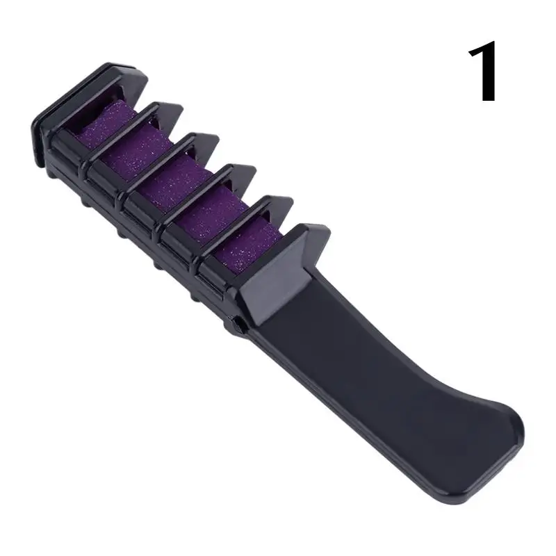 Hot Sale Disposable Hair Dye Halloween Dyed Comb High Quality Temporary Hair Dye Multicolor Dye - Цвет: 1