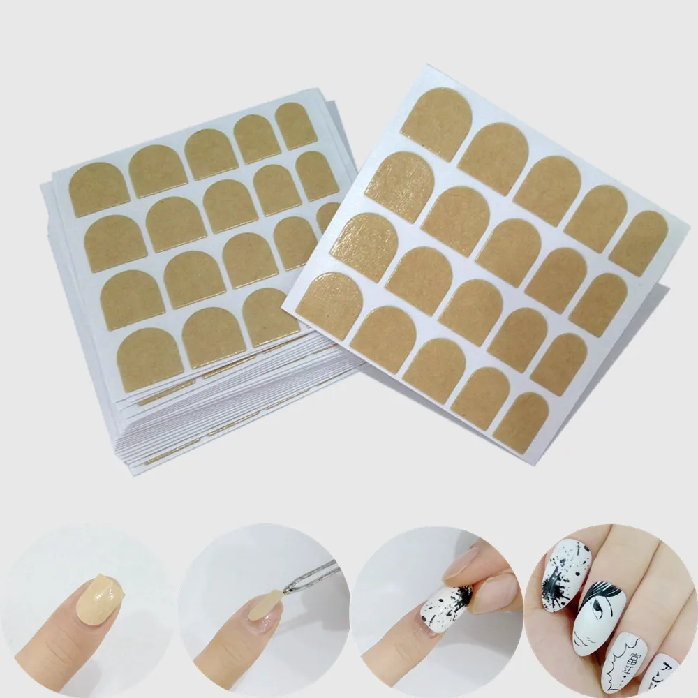 

1/3/5/10/20 Tape Fake Nails Art Extension Double Sided Self Adhesive Stickers Glue Sticker Tip