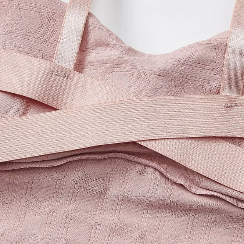 Camisoles Женские Простые нити обернутые грудь сплошной цвет Собранный камзол женский провод бесплатно красота задняя ТРУБА Топ