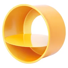 Круглый многократного использования Керамическая форма для выпечки с антипригарным покрытием высокое качество желтый хлеб формы для выпечки, кухонные принадлежности Принадлежности для выпечки два размера MM60HB