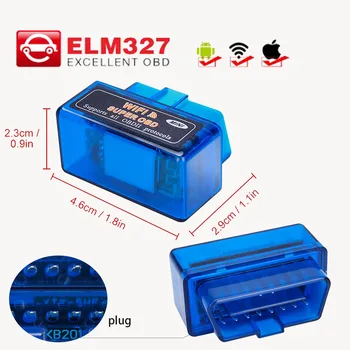 

Car Check Engine Code Reader WIFI ELM327 V1.5 For VW CC Golf GTI Jetta Passat Phaeton Polo Sharan Scanner OBD2 Scanner