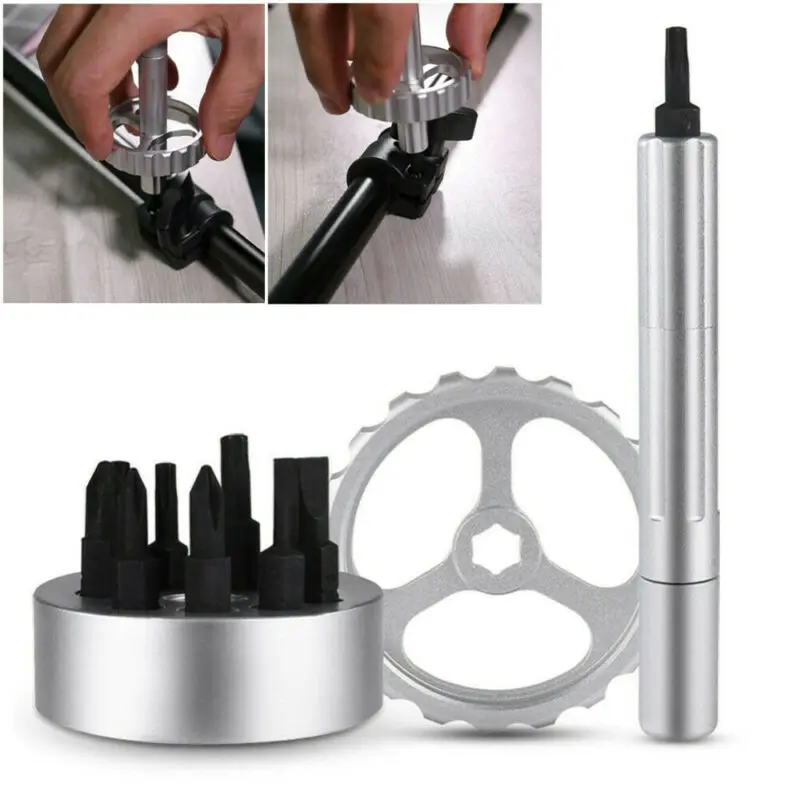 

NEW Multifunctional Steel Screwdriver Repair Kit Spinner Tool Drive Infinite Screw Driver Universal
