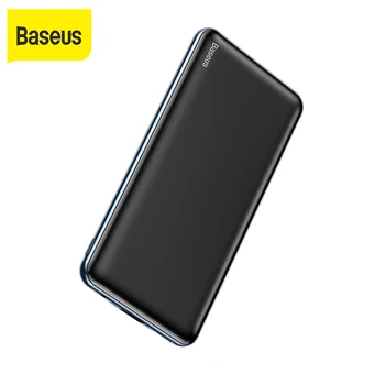 

Baseus 10000mAh Power Bank PD3.0 Quick Charger Type-C 3A Fast Charge Portable External Battery Charger Powerbank With 0.5m Cable