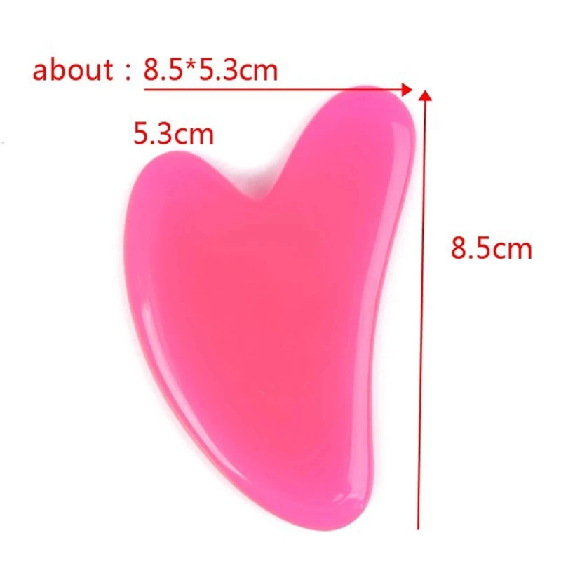SPA Massage Resin Beeswax Guasha Scraping Massage Scraper Face Massager Acupuncture Gua Sha Eye Face Board SPA Tool gua sha board,massage tool
