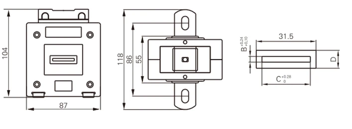 MSQ-30B 5/5A-300/5A мини трансформатор тока ct трансформатор тока