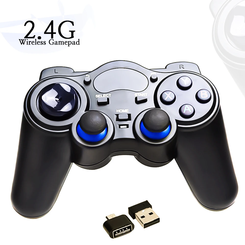 

2.4G Wireless Gamepad Android Controller Joystick For Raspberry Pi PC TV Phone
