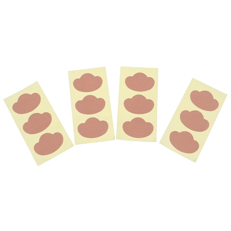 4 Sheets/12pcs Foot Care Stickers Gel Shoes Stickers Foot Care Tool Skin Silicone Relief Plaster Blister Patch Heel Protector