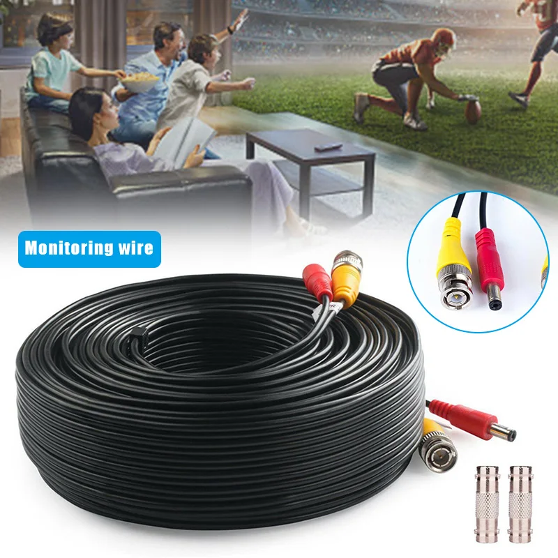 

Power Video Security Camera Cable 150Ft BNC Extension Wire Cord for CCTV DVR PUO88