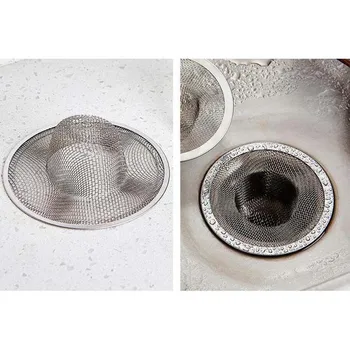 

Stainless Steel Kitchen sink Strainer Stopper Waste Plug Sink Filter filtre lavabo bathroom hair catcher