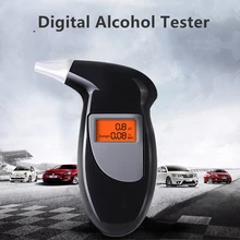 Breathalyzer-Analyzer Lcd-Detector Alcohol-Tester Digital 1PCS Backlight-Light Handheld